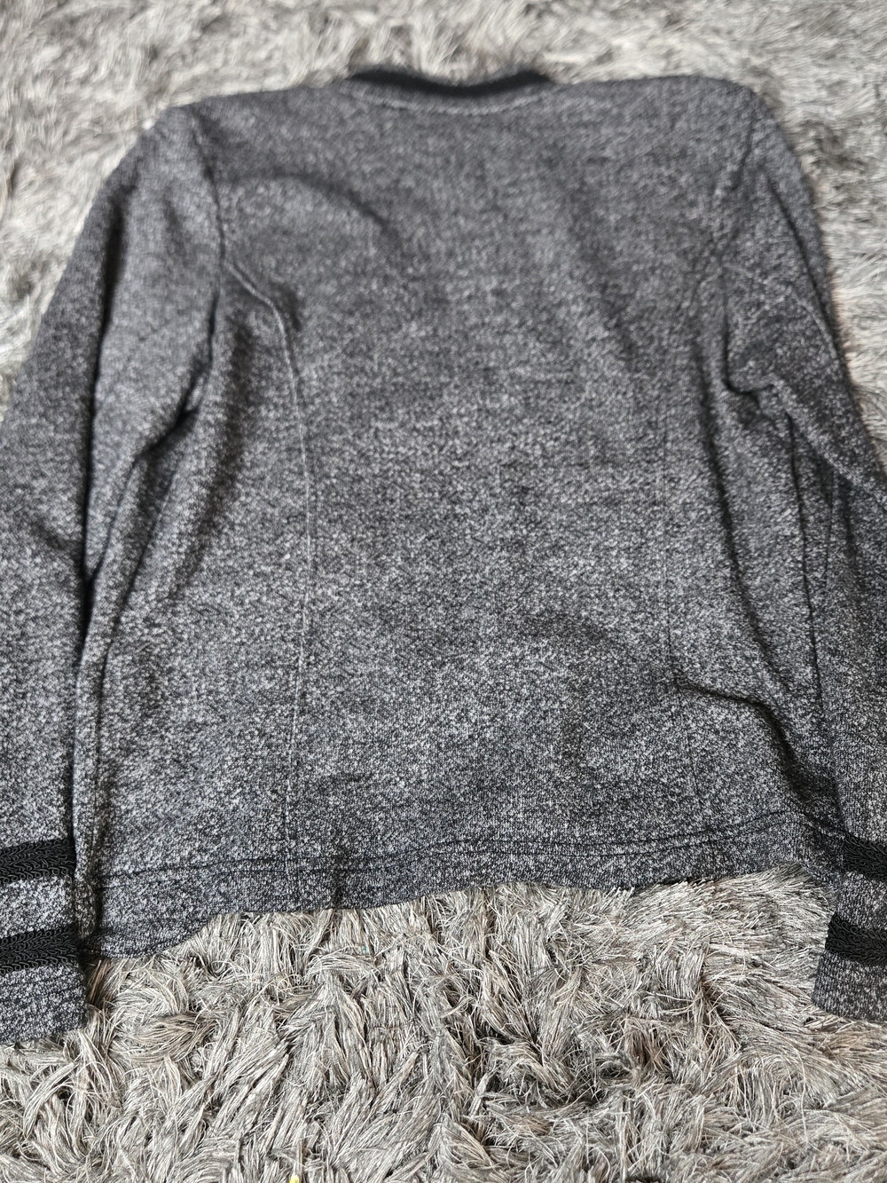 Tommy Hilfiger Gray Double-Breasted Military-Style Jacket - Picture 9 of 9